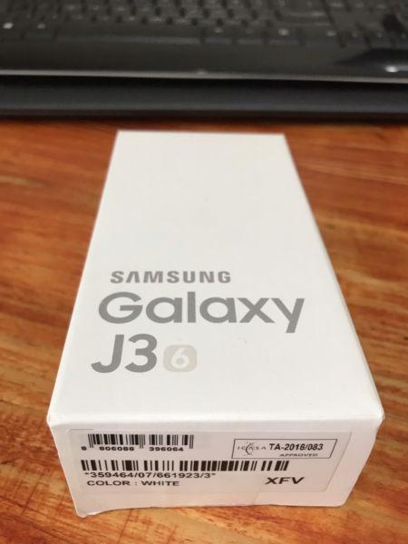 Samsung Galaxy J3. Excellent condition. Charger and headphones
