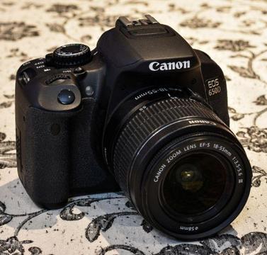 Canon EOS 650D DSLR camera