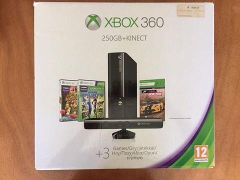 X box 360 250GB +Kinect