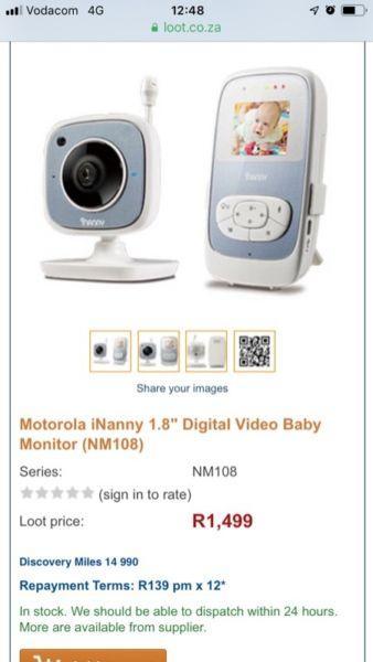 Motorola Baby Monitor