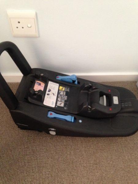 Isofix car seat base