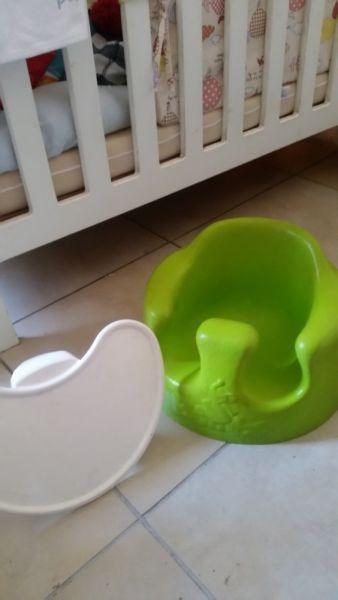 Bumbo seat with tray for sale