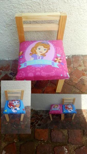 Custom Kiddies Chairs