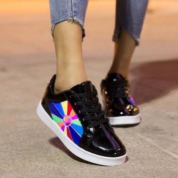 Latest fashionable wearable tech - LED light-up sneakers - shoes ... just arrived ...Perfect gift