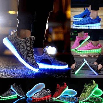 PERFECT GIFT ....LED LIGHT UP USB RECHARGEABLE - SNEAKERS FOR KIDS AND ADULTS ...STARTING FROM R400