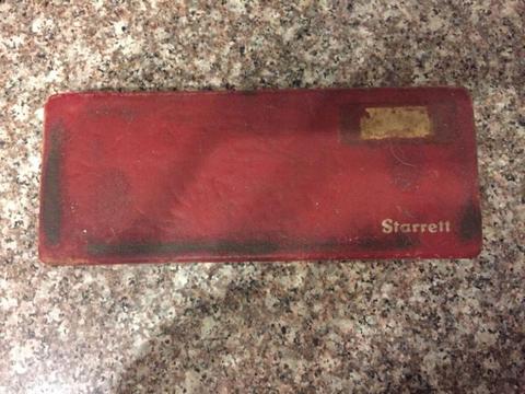 Starrett Dial Vernier