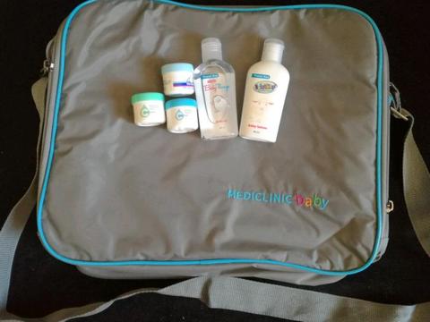 Baby bag with free samples