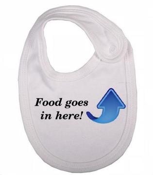 Baby bibs - 100% cotton, branded with your images etc