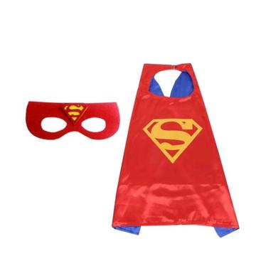 Batman Superman Cape and Mask