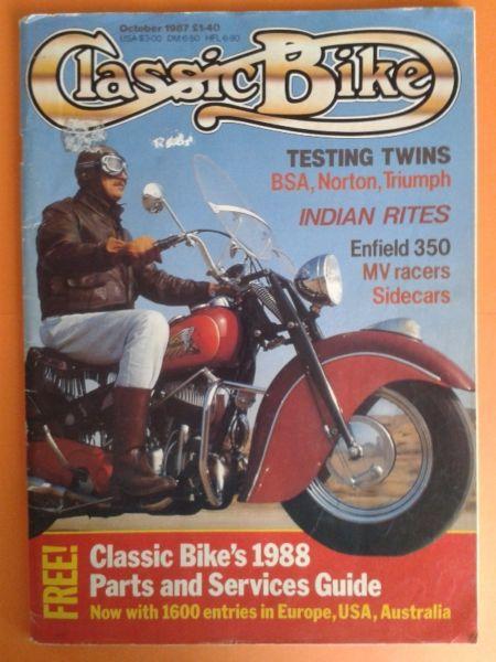 (Magazine) Classic Bike - October 1987