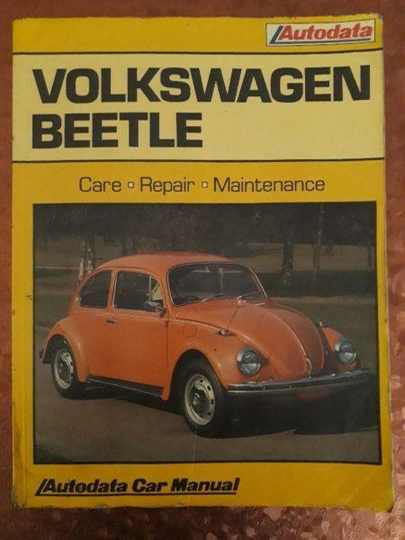 Volkswagen Beetle - Autodata - Car Manual - 1968-78