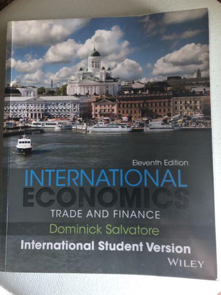 International Economics 11th ed - Salvatore (ECS3703)