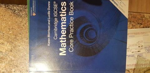 Mathematics Core practice book IGCSE
