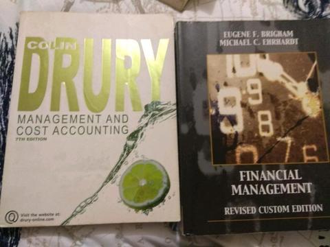 Drury 7th edition plus financial management