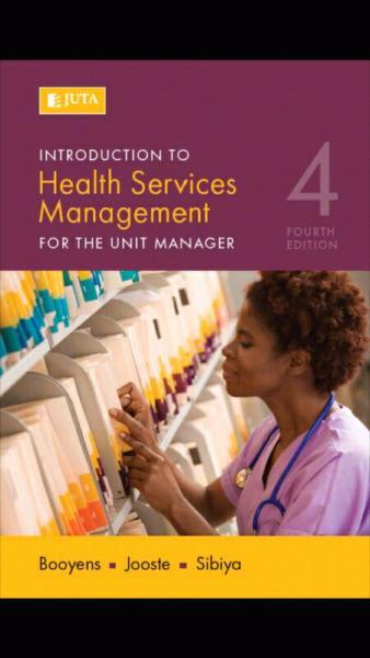 Introduction to health services management 4e
