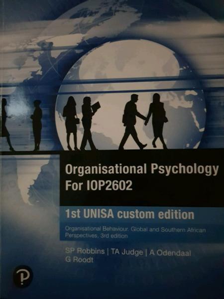 Organisational Psychology For IOP2602