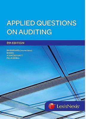 Applied Questions on Auditing 8th Edition