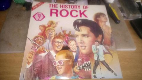 The History of Rock Vol 7 vinyl lp