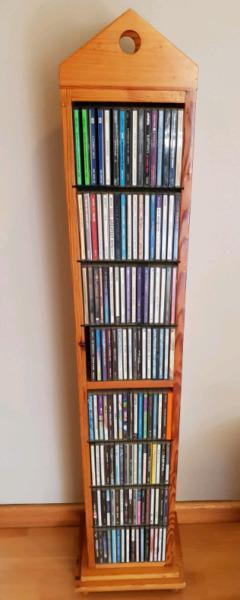 CD Collection with Racks