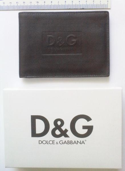 Genuine Dolce & Gabbana Leather men's Wallet
