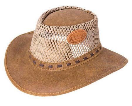 Rogue Breezy Pampalona Suede Hat - Khaki S