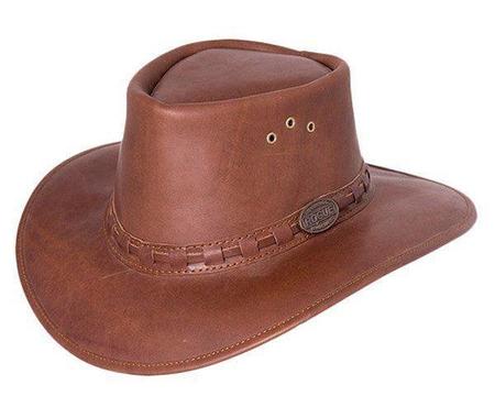 Rogue Explorer Fullgrain Leather Hat - Oxblood S