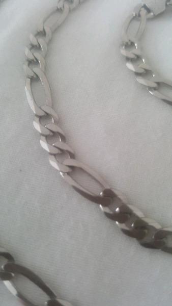 925 Sterling Silver Figaro Chain 5mm
