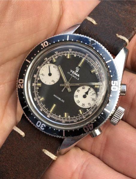 wanted vintage chronograph watches