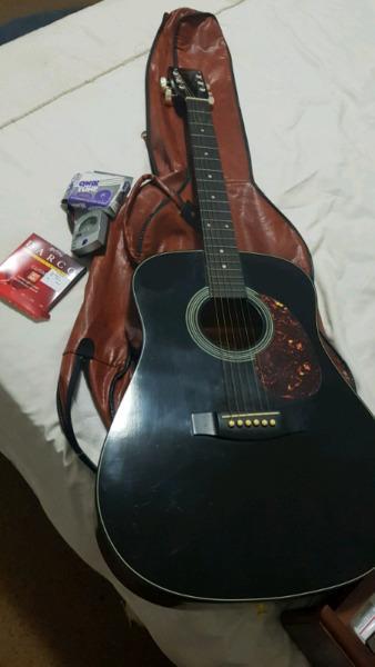 Steel string accoustic guitar