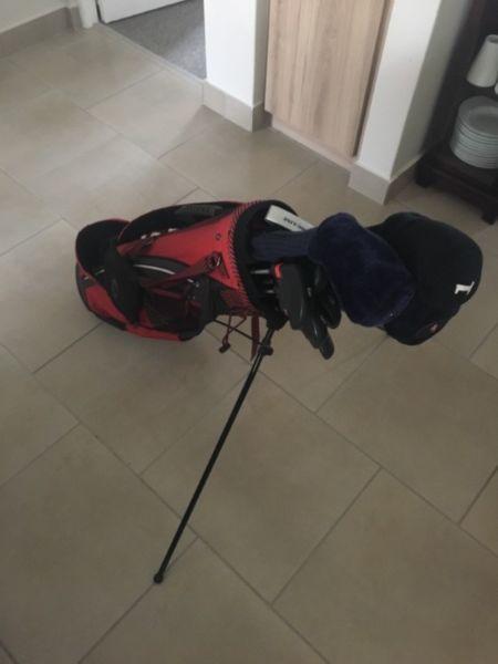 Golf clubs for sale including Ping Diver