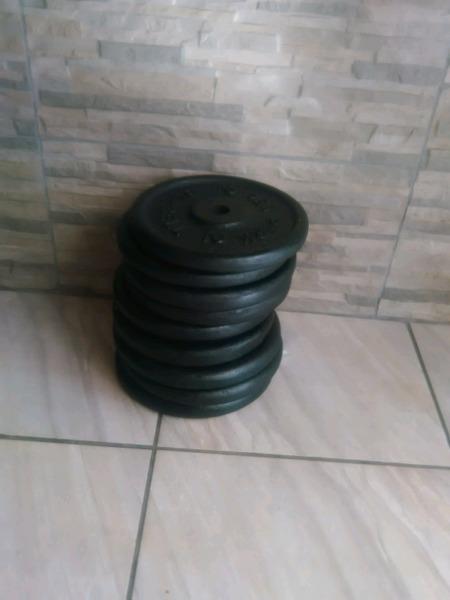 70kg Bodybuilding Weight Plates at R1350