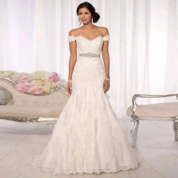 Bridal Vault Off-shoulder Wedding Dress