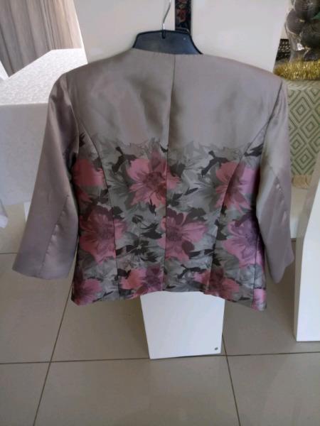 2-piece jacket and skirt