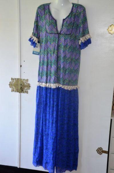 Gorgeous Maaji Imported Maxi Print Dress (Large)