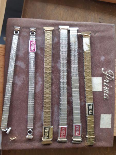 Vintage watch straps