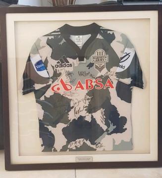 Signed rugby Jersey