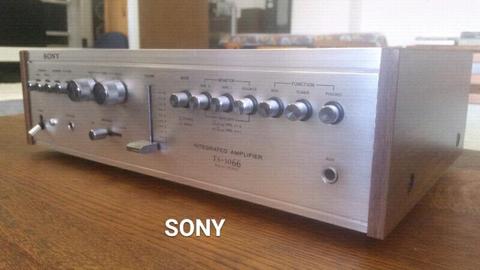 ✔ SONY Stereo Integrated Amplifier TA-1066 (circa 1974)