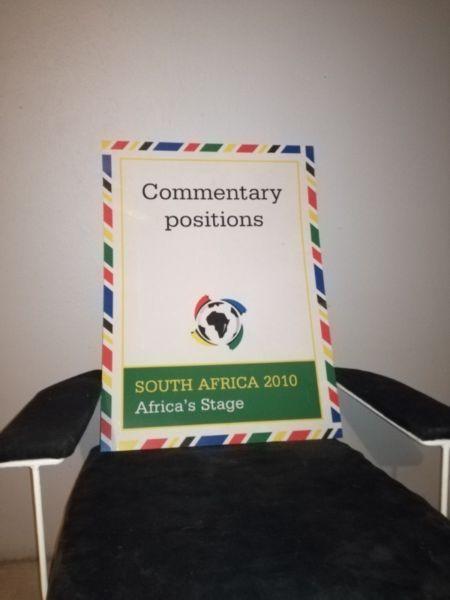 2010 South African Soccer World Cup Sports Memorabilia