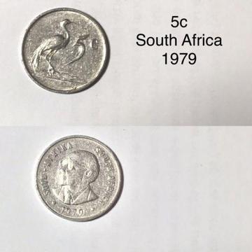 Old South African Coins for Sale