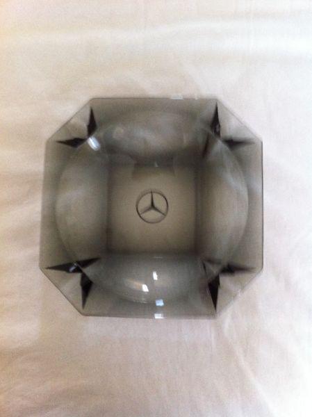 Mercedes Benz Glass Ashtray