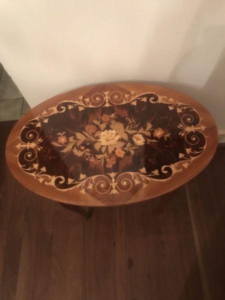 Italian inlaid table
