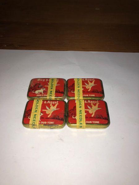 Gramophone needles- Dog and Angel - 200 needles still sealed