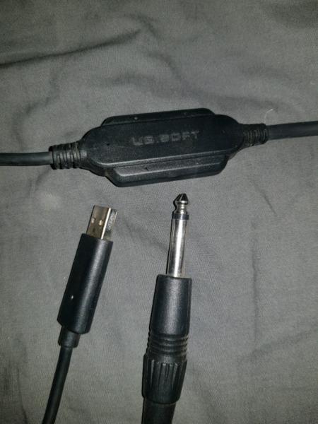 Rocksmith USB to Audio Jack cable