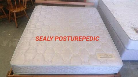 ✔ SPOTLESS!!! Sealy Posturepedic Queen Size Mattress
