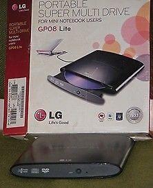 LG Portable Super Multi Drive GP08 Lite