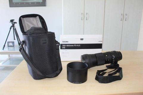 Sigma 150-600 zoom lens