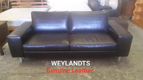 ✔ WEYLANDTS Genuine Leather 2 Division Couch