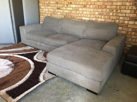 Grey Rochester Lshape couch