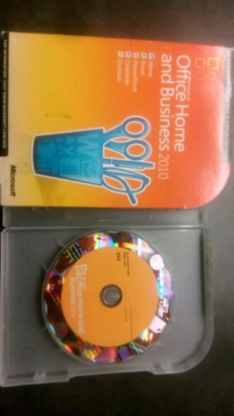 Legal copy of office 2010 license and disc