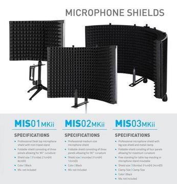 Hybrid Isolation Shields, MIS01, MIS02, MIS03 MKII with full warranty